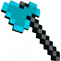 Алмазный топор (пенный наполнитель) из Minecraft