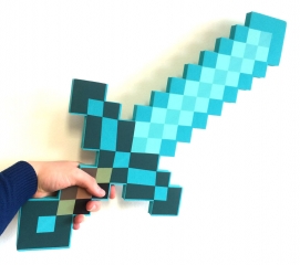 Алмазный меч (пенный наполнитель) из Minecraft