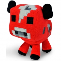 Мягкая игрушка Майнкрафт Плюшевая Грибная корова из Minecraft, 15 см