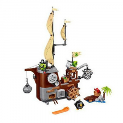 Конструктор Angry Birds «Пиратский корабль свинок»