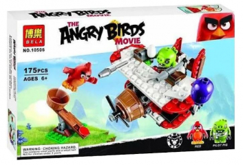Конструктор Angry Birds «Самолетная атака свинок»