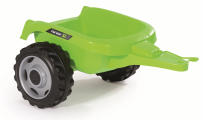 Трактор педальный «Farmer XL, с прицепом зеленый»