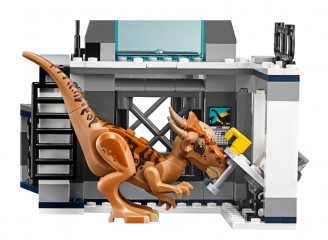 Конструктор Dinosaur World «Побег стигимолоха из лаборатории»
