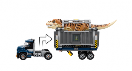 Конструктор Dinosaur World «Транспорт для перевозки Ти-Рекса»