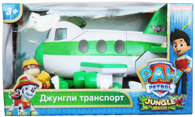 Игровой набор Щенячий патруль «Самолет спасателей в джунглях» со светом и звуком