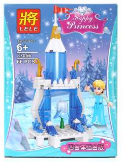 Набор 4 мини-конструктора Happy Princess «Зимние постройки»