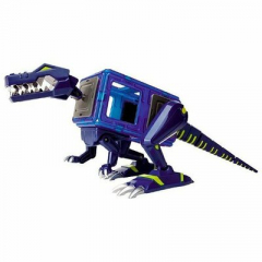 Магнитный конструктор динозавр Magformers «Динозавр синий» свет + звук