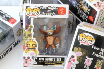 Набор 6 фигурок  «пять ночей с Фредди» со светом