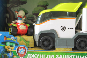 Игровой набор Щенячий патруль «Автовоз Джунгли»  + 1 персонаж