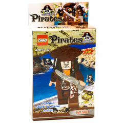 Набор 8 мини-конструкторов Pirates