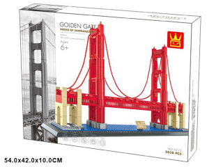 Конструктор Golden Gate «Мост Золотые Ворота»