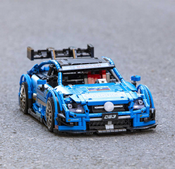 Конструктор Mould King  «Гоночный автомобиль AMG C63: синий» на радиоуправлении