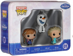 Набор фигурок «Frozen Холодное сердце: Эльза, Анна, Олаф» Funko Pop