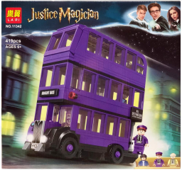Конструктор Justice Magician «Гарри Поттер: Автобус Ночной рыцарь» 11342 Lari