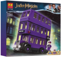 Конструктор Justice Magician «Гарри Поттер: Автобус Ночной рыцарь» 11342 Lari