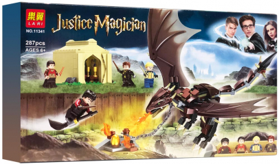 Конструктор Justice Magician «Гарри Поттер: Турнир трёх волшебников - венгерская хвосторога» 11341 Lari