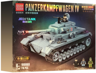 Конструктор Танк «Panzerkampfwagen IV» QuanGuan