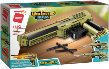 Конструктор Unlimited Ideas «Пистолет Desert Eagle 3 в 1» Qman