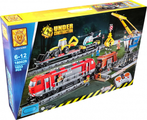 Конструктор Cities «Train Series: Мощный грузовой поезд» (40022)