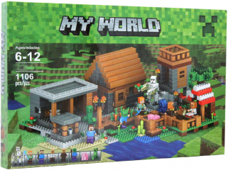Конструктор Minecraft My World «Деревня»