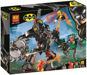 Конструктор Batleader «Робот Бэтмена против робота Ядовитого Плюща»