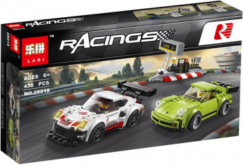 Конструктор Racings «Porsche 911 RSR и 911 Turbo 3.0»