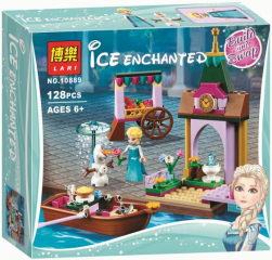 Конструктор Ice Enchanted «Приключения Эльзы на рынке»