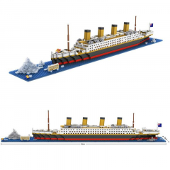 Конструктор Particles Blocks «Титаник с айсбергом», 56 см