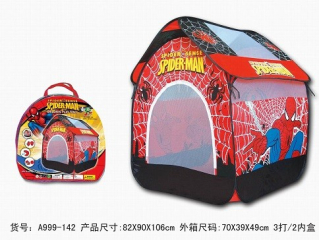 Детская игровая палатка-домик «Человек паук», в сумке
