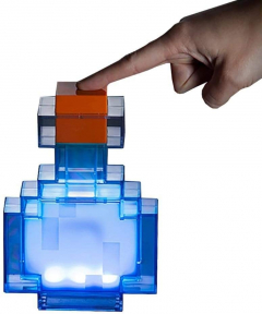 Светильник бутылка для зелья 8 цветов свечения из Minecraft