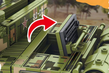 Конструктор Sembo Block «Основной боевой танк Type 99А»