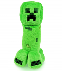 Мягкая игрушка плюшевый Крипер Майнкрафт, 18 см