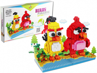 Конструктор Angry Birds «Ред и Чак», 1278 маленьких деталей 14+