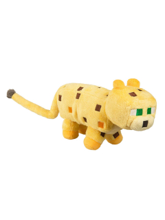 Мягкая игрушка большой плюшевый Детеныш Оцелота из Майнкрафт, 26 см