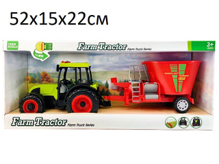 Трактор сельскохозяйственный пластмассовый