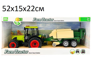 Трактор сельскохозяйственный пластмассовый